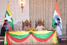 Indian President expresses support for Myanmar during State visit