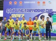 Đội bóng đá Đoàn thanh niên Bộ Công Thương giành giải 3 giải Samsung Friendship Cup