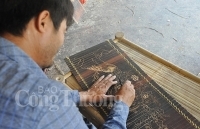 Tranh tre đậm hồn quê