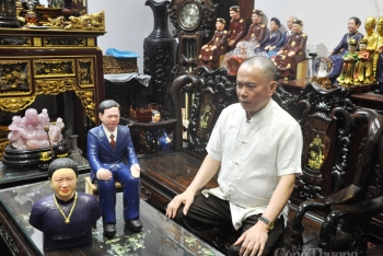 Nghệ nhân Nguyễn Lương Thành: Bền bỉ với nghề phục chế đồ thờ