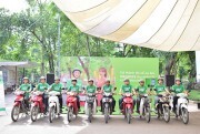 Dịch vụ đặt xe ôm qua smartphone GrabBike ra mắt tại Hà Nội