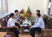 PC Thừa Thiên Huế thăm, chúc mừng Văn phòng Báo Công Thương tại Huế