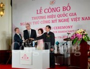 Công bố thương hiệu quốc gia ngành thủ công mỹ nghệ Việt Nam