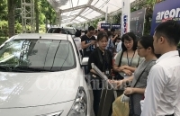 Sôi động hội chợ ô tô lần đầu tiên tại miền Bắc