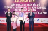 Nhiều tác phẩm báo chí đạt giải về công tác giảm nghèo giai đoạn 2016-2020