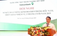 Vietcombank đạt 17.250 tỷ đồng lợi nhuận trước thuế 9 tháng năm 2019