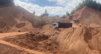 Quảng Ngãi: Loạt sai phạm của Công ty Việt Đức trong khai thác đất