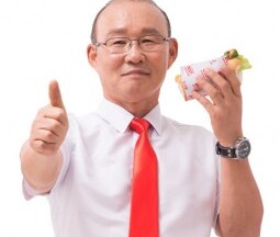 Seoul’s Hotdog và ông Park Hang Seo đại diện hình ảnh thương hiệu Đức Việt