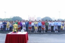 Tưng bừng khai mạc giải bóng đá học sinh THPT Hà Nội 2018 tranh Cup Number 1 Active