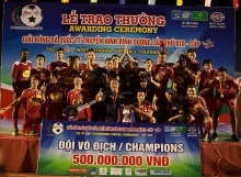 Đội bóng phố núi vô địch BTV – Cúp Number 1 lần thứ 19