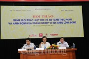 Tạo bước “đột phá” trong quản lý an toàn thực phẩm