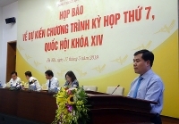 Kỳ họp thứ 7 Quốc hội khoá XIV: Sẽ xem xét thông qua 7 dự án luật