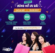 Hàng loạt khuyến mại lớn trong ngày mua sắm Online Friday