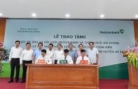 Vietcombank trao tặng gói an sinh xã hội trị giá 10 tỷ đồng