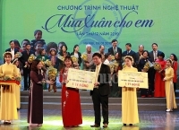 Quỹ Bảo trợ trẻ em Việt Nam tiếp nhận tài trợ trên 150 tỷ đồng