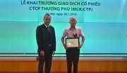 Cổ phiếu Công ty Thương Phú chào sàn Hà Nội