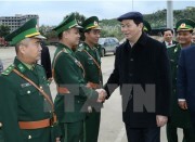 Chủ tịch nước Trần Đại Quang dự lễ thượng cờ trên đỉnh Fansipan