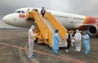 Đã có 10 chuyến bay từ Hàn Quốc về sân bay Vân Đồn