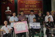 Nhiều hoạt động đền ơn đáp nghĩa nhân 70 năm Ngày Thương binh - liệt sỹ