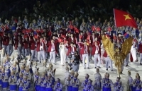 Lễ khai mạc kỳ vĩ của ASIAD
