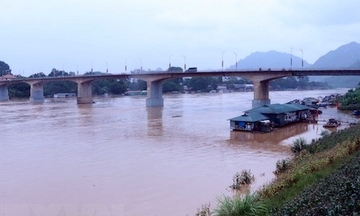 Mưa lớn ở Bắc Bộ giảm dần, lũ hạ lưu sông Thương tiếp tục lên