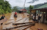 Bất ngờ lũ quét cường độ mạnh tại xã Yên Tĩnh, Nghệ An