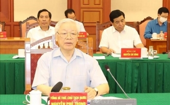 Tổng Bí thư, Chủ tịch Nước chủ trì họp Tiểu ban Văn kiện Đại hội XIII