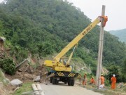 EVN SPC: Ứng phó nhanh với các sự cố lưới điện do thiên tai