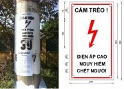 Lắp đặt biển báo an toàn điện: Làm để đối phó?
