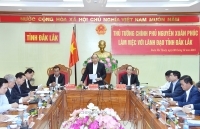 Thủ tướng làm việc với tỉnh có dân di cư tự do đông nhất cả nước