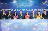Seabank và Vnpost kỷ niệm 4 năm hợp tác, cán mốc 6.666.666 giao dịch