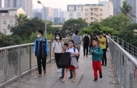 Thành phố Hà Nội chuẩn bị xây 10 cầu vượt cho người đi bộ