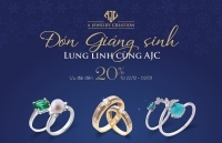 Lung linh tỏa sáng cùng trang sức AJC, nhận ngay ưu đãi mùa Lễ hội