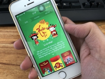 Lì xì online nở rộ trong dịp Tết Nguyên đán Nhâm Dần