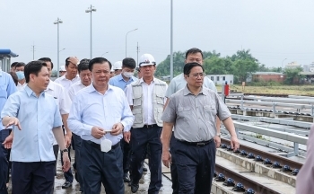 Thủ tướng Phạm Minh Chính thị sát dự án đường sắt Nhổn-Ga Hà Nội
