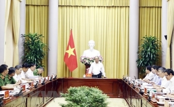 Chủ tịch nước làm việc với Thường trực Hội đồng Tư vấn đặc xá