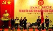 Đại hội thi đua yêu nước tỉnh Nghệ An:  222 tấm gương điển hình tiên tiến