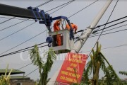 EVNCPC đã cấp điện trở lại cho phần lớn hộ dân
