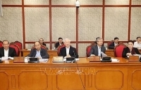 Tổng Bí thư Nguyễn Phú Trọng chủ trì họp Bộ Chính trị