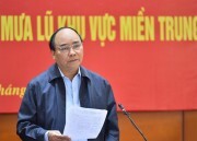 Thủ tướng chủ trì Hội nghị trực tuyến ứng phó, khắc phục hậu quả mưa lũ khu vực miền Trung