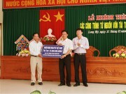 Agribank: Tài trợ công trình xây trường và tuyến giao thông nông thôn Hậu Giang