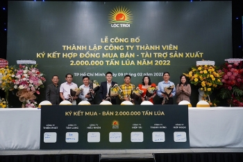 Lộc Trời ký kết mua bán 2 triệu tấn lúa trong năm 2022