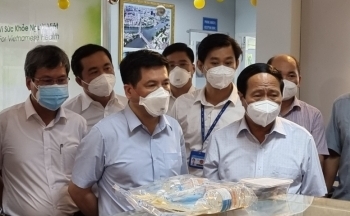 Bộ trưởng Nguyễn Hồng Diên tham gia Đoàn công tác của Chính phủ làm việc tại TP. Hồ Chí Minh