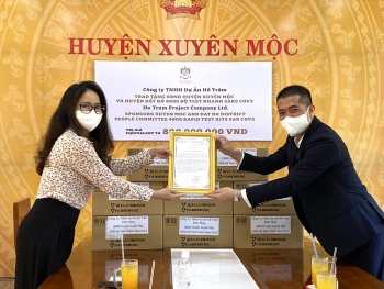 The Grand Ho Tram Strip tiếp sức tỉnh Bà Rịa - Vũng Tàu chống dịch