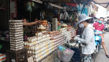 Giá thực phẩm hôm nay 17/11: Giá trứng vịt tăng nhẹ
