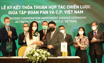 Tập đoàn PAN hợp tác cùng C.P. Việt Nam phát triển chuỗi giá trị ngành tôm
