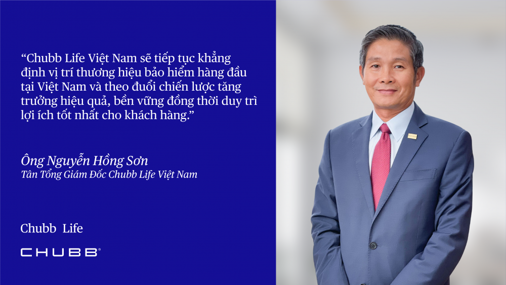 Chubb Life Việt Nam có tổng giám đốc mới