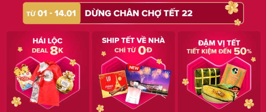 Lễ hội mua sắm Tết “Tết mới, Sale to” trên Lazada