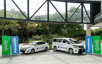Grab và Panasonic hợp tác nâng cao chất lượng không khí trong xe ô tô