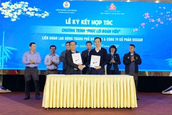 VISSAN ký kết hợp tác phúc lợi Đoàn viên với Liên đoàn lao động TP. Đà Nẵng